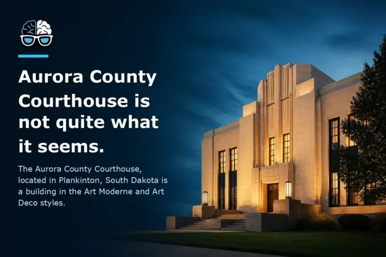 Aurora County Courthouse is not quite what it seems.