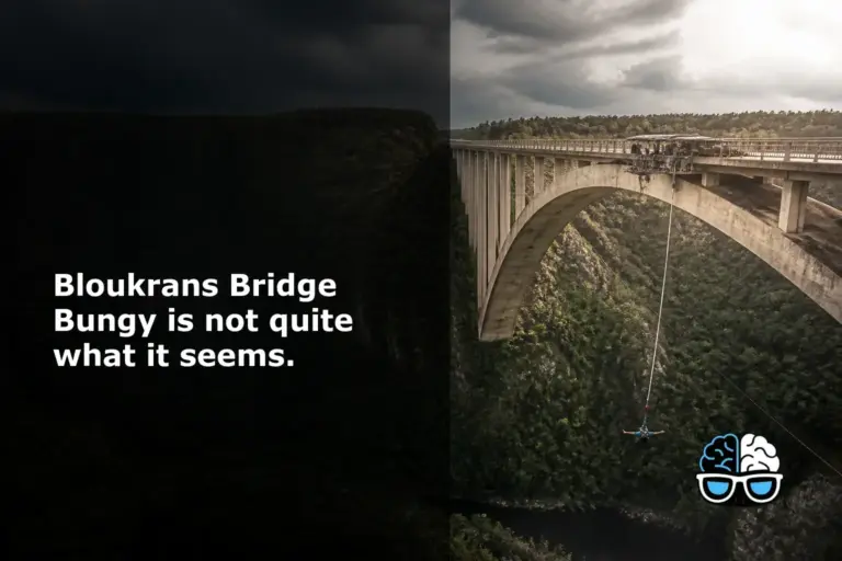 Bloukrans Bridge Bungy is not quite what it seems.