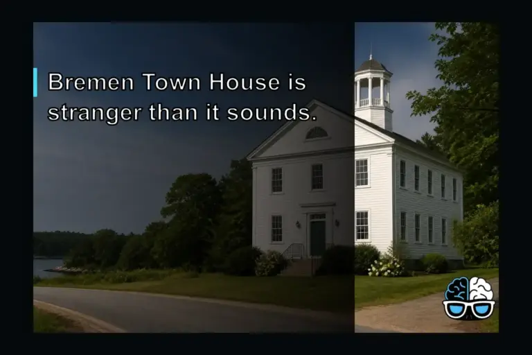 Bremen Town House is stranger than it sounds.