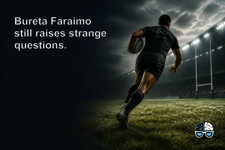 Bureta Faraimo still raises strange questions.
