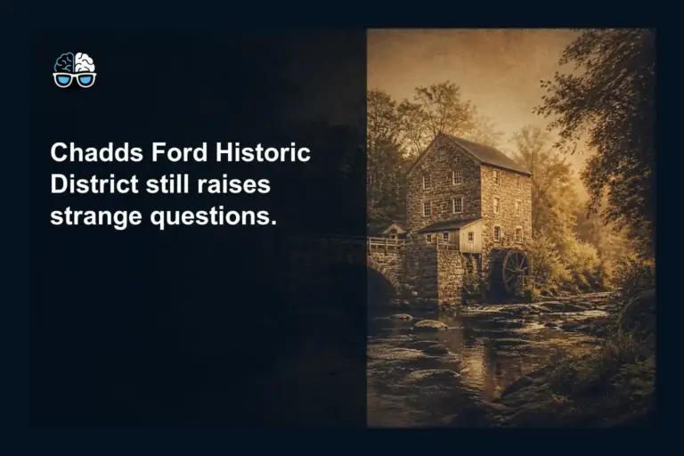 Chadds Ford Historic District still raises strange questions.