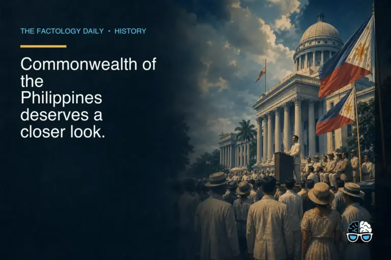 Commonwealth of the Philippines deserves a closer look.