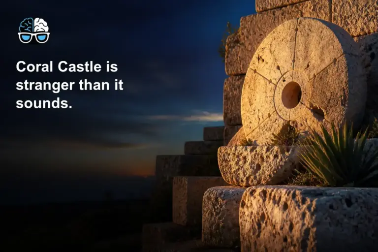 Coral Castle is stranger than it sounds.