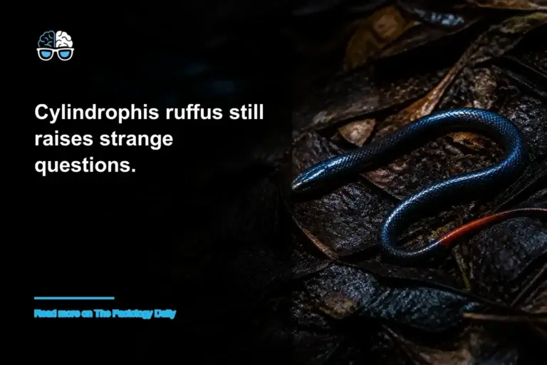 Cylindrophis ruffus still raises strange questions.