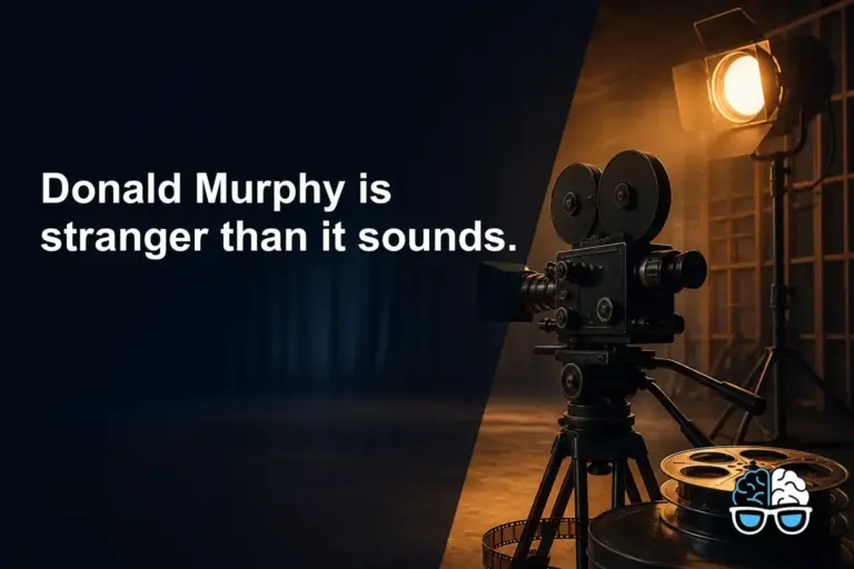 Donald Murphy is stranger than it sounds.
