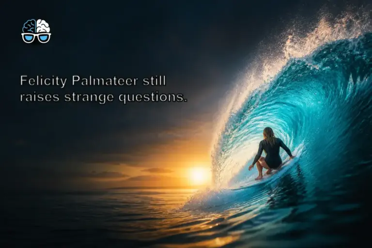 Felicity Palmateer still raises strange questions.