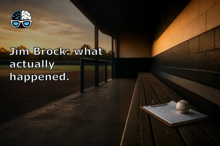 Jim Brock: what actually happened.