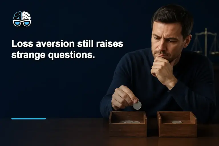 Loss aversion still raises strange questions.