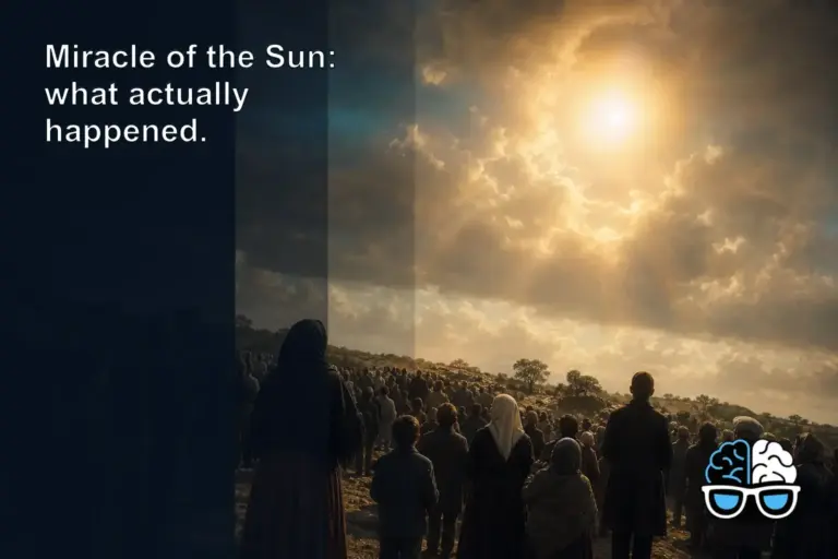 Miracle of the Sun: what actually happened.