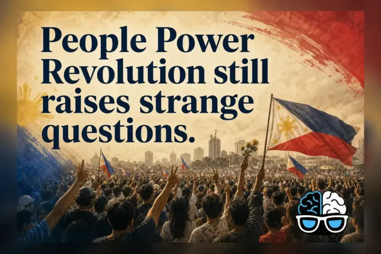People Power Revolution still raises strange questions.