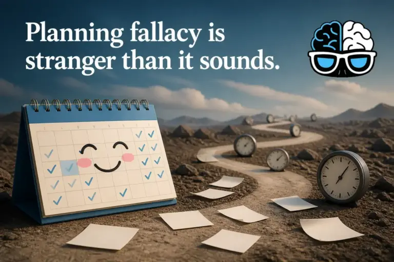 Planning fallacy is stranger than it sounds.