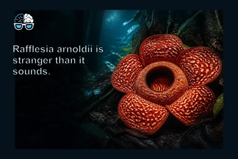 Rafflesia arnoldii is stranger than it sounds.
