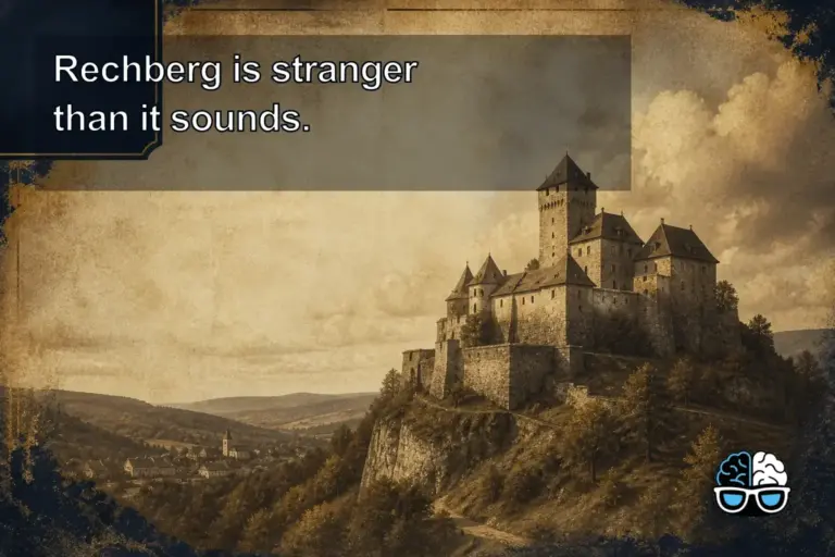 Rechberg is stranger than it sounds.