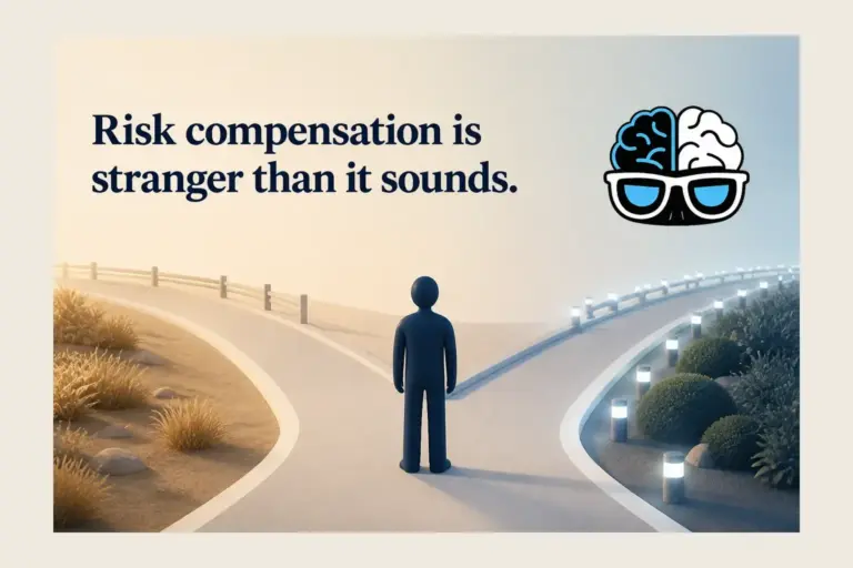 Risk compensation is stranger than it sounds.