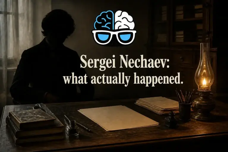 Sergei Nechaev: what actually happened.