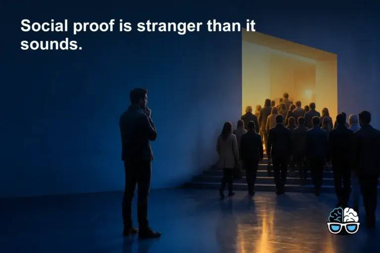 Social proof is stranger than it sounds.