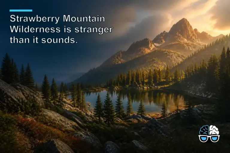 Strawberry Mountain Wilderness is stranger than it sounds.
