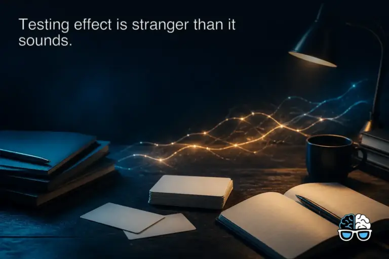 Testing effect is stranger than it sounds.