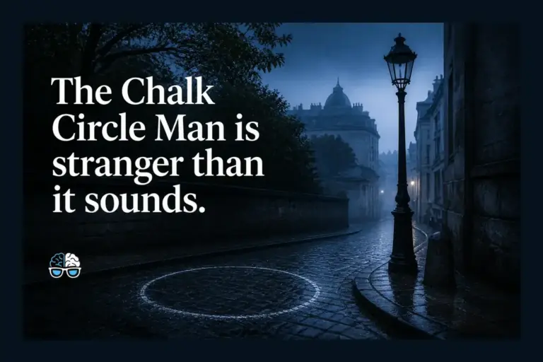 The Chalk Circle Man is stranger than it sounds.