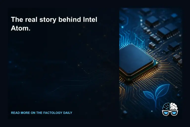 The real story behind Intel Atom.