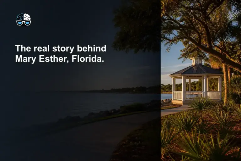 The real story behind Mary Esther, Florida.