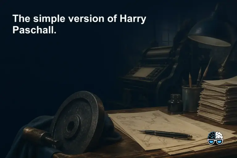 The simple version of Harry Paschall.