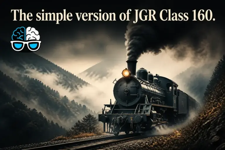 The simple version of JGR Class 160.