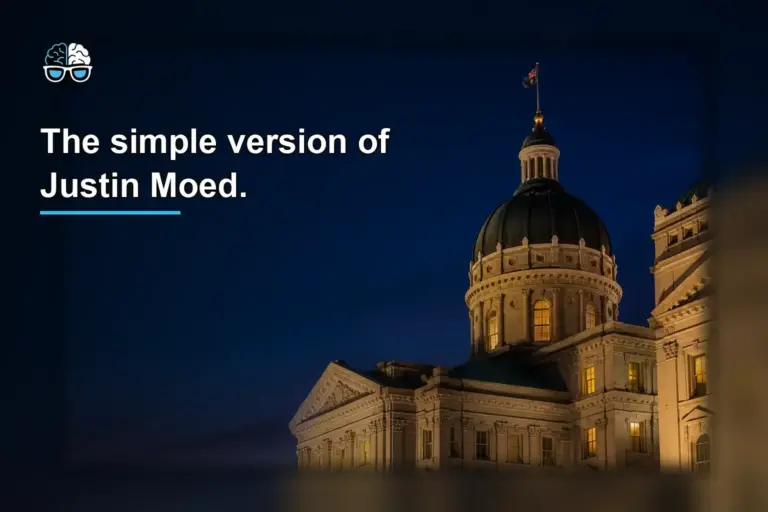The simple version of Justin Moed.