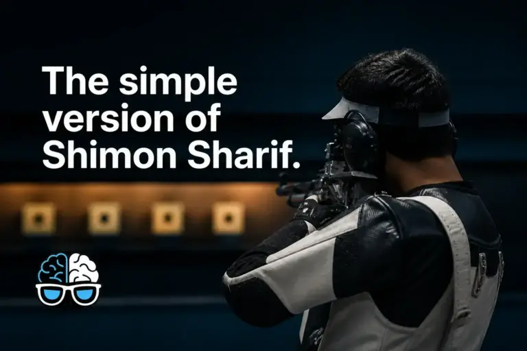 The simple version of Shimon Sharif.