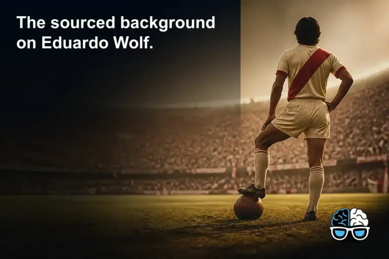 The sourced background on Eduardo Wolf.