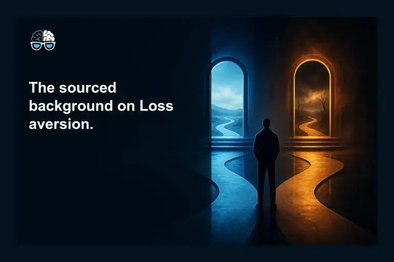 The sourced background on Loss aversion.