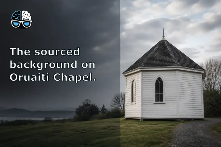 The sourced background on Oruaiti Chapel.