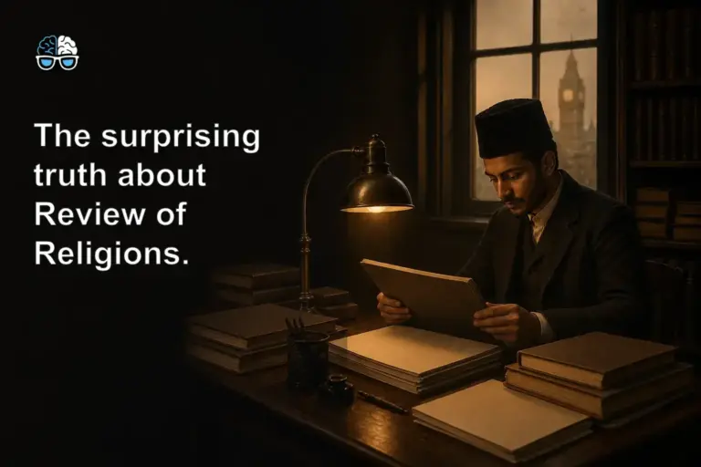 The surprising truth about Review of Religions.