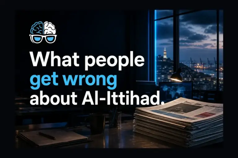 What people get wrong about Al-Ittihad.