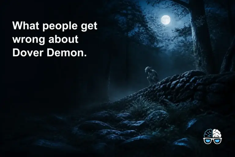 What people get wrong about Dover Demon.