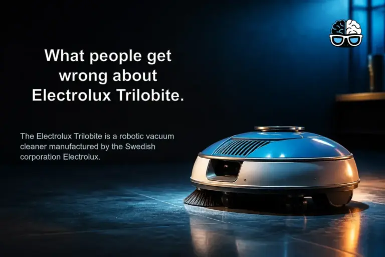 What people get wrong about Electrolux Trilobite.