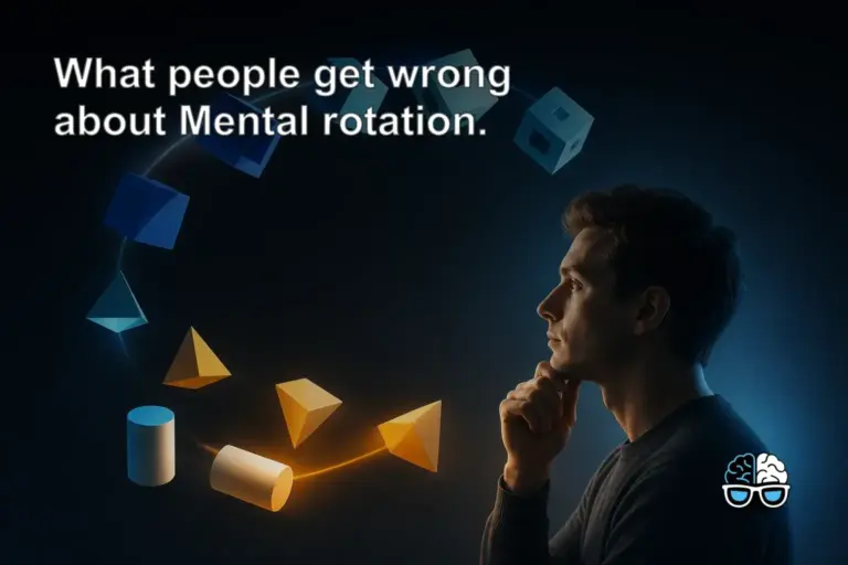 What people get wrong about Mental rotation.