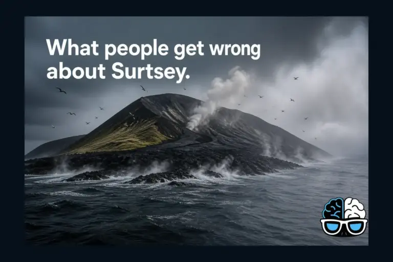 What people get wrong about Surtsey.