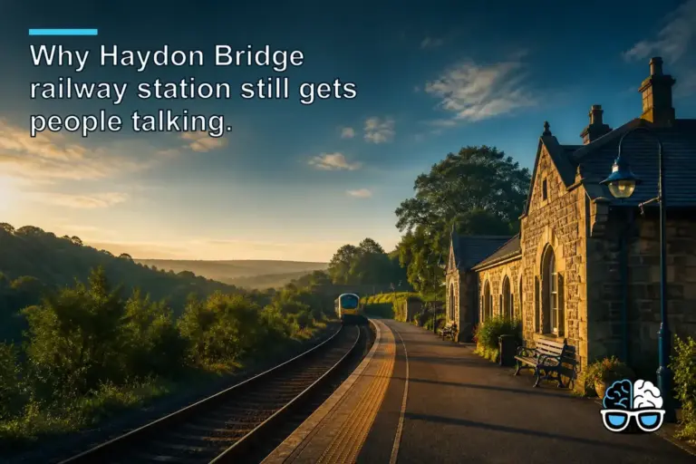 Why Haydon Bridge railway station still gets people talking.