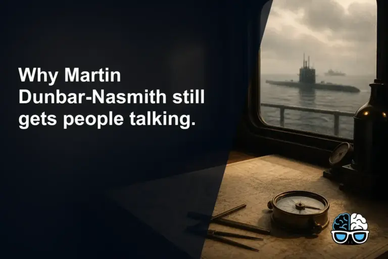 Why Martin Dunbar-Nasmith still gets people talking.