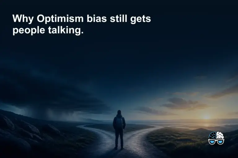 Why Optimism bias still gets people talking.