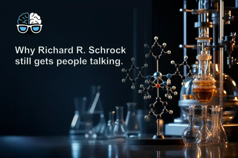 Why Richard R. Schrock still gets people talking.