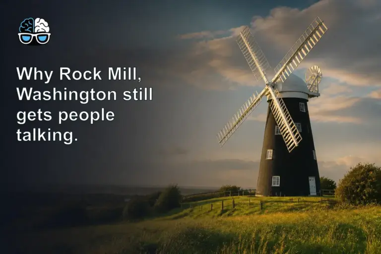 Why Rock Mill, Washington still gets people talking.