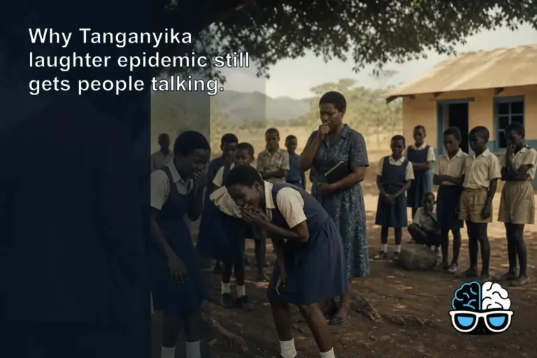Why Tanganyika laughter epidemic still gets people talking.
