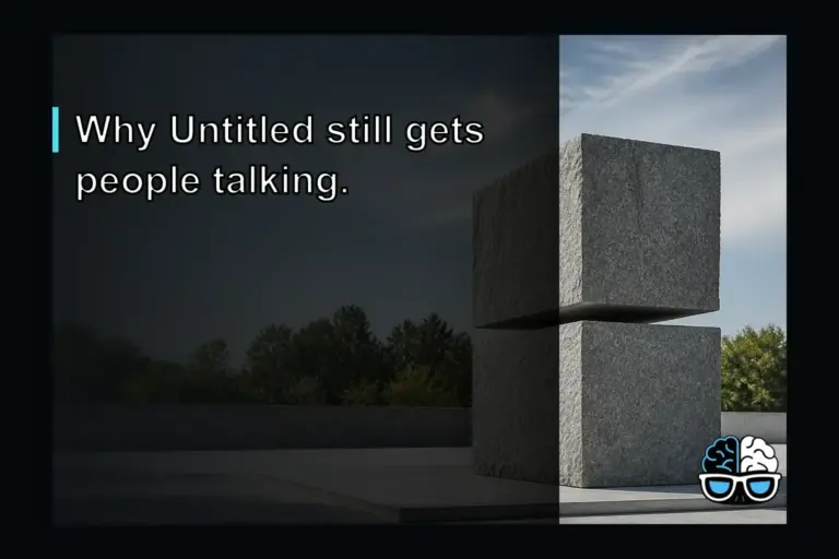 Why Untitled still gets people talking.