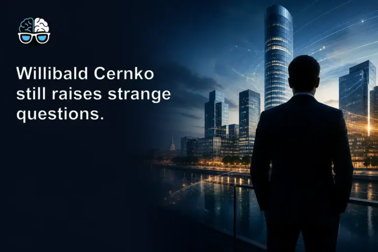 Willibald Cernko still raises strange questions.