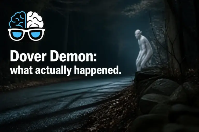 Dover Demon: what actually happened.
