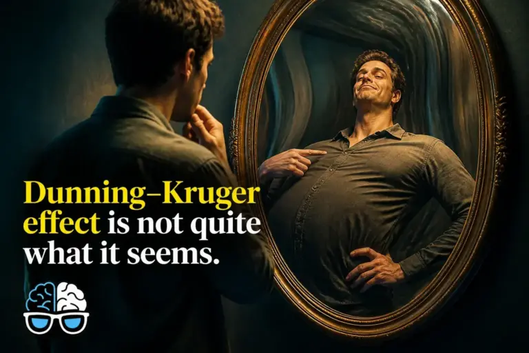Dunning–Kruger effect is not quite what it seems.