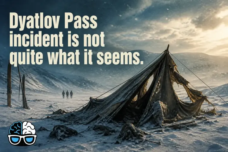 Dyatlov Pass incident is not quite what it seems.