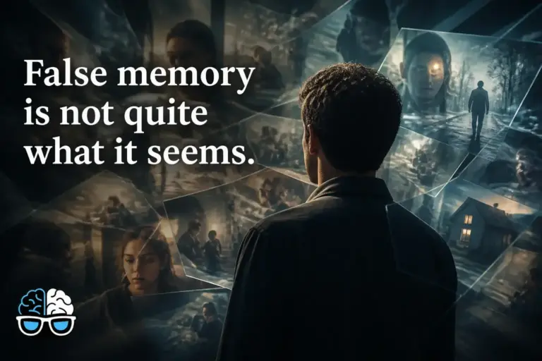 False memory is not quite what it seems.